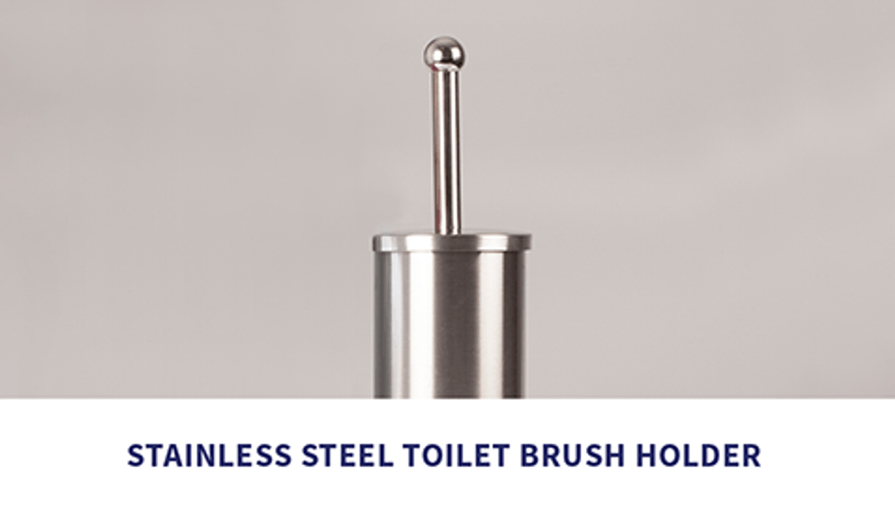 Stainless Steel Toilet Brush Holder